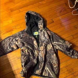 Cabela's Woodland Camo Outdoor Jacket Mens XL